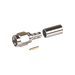 CONECTOR SMA MACHO INVERSO, DE ANILLO PLEGABLE PARA RG-58/U, NIQUEL /ORO /TEFLÓN.-Conectores-RF INDUSTRIES,LTD-Bsai Seguridad & Controles