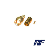 CONECTOR SMA MACHO INVERSO DE ANILLO PLEGABLE PARA CABLES 8240, RG-58/U, ORO/ ORO/ TEFLÓN.-Conectores-RF INDUSTRIES,LTD-Bsai Seguridad & Controles