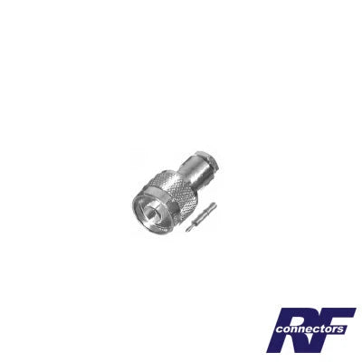 CONECTOR N MACHO DE ROSCA PARA RG-58/U, RG-142/U, PLATA/ ORO/ TEFLÓN.-Conectores-RF INDUSTRIES,LTD-Bsai Seguridad & Controles