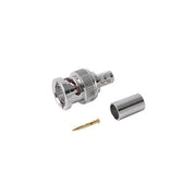 CONECTOR BNC MACHO EN 75 OHM, DE ANILLO PLEGABLE PARA RG-59/U, NÍQUEL/ ORO/ TEFLÓN.-Conectores-RF INDUSTRIES,LTD-Bsai Seguridad & Controles