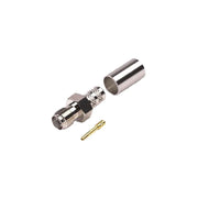 CONECTOR SMA HEMBRA DE ANILLO PLEGABLE PARA CABLES RG-8/X, LMR-240, 9258, NIQUEL/ORO/TEFLÓN.-Conectores-RF INDUSTRIES,LTD-Bsai Seguridad & Controles