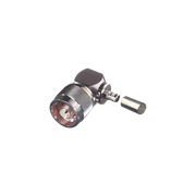 CONECTOR N MACHO EN A/R DE ANILLO PLEGABLE PARA CABLES RG-8/X, LMR-240, NÍQUEL/ ORO/ TEFLÓN.-Conectores-RF INDUSTRIES,LTD-Bsai Seguridad & Controles