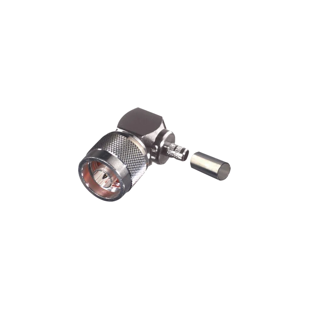 CONECTOR N MACHO EN A/R DE ANILLO PLEGABLE PARA CABLES RG-8/X, LMR-240, NÍQUEL/ ORO/ TEFLÓN.-Conectores-RF INDUSTRIES,LTD-Bsai Seguridad & Controles