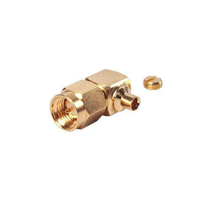 CONECTOR SMA MACHO EN A/R PARA CABLE SEMI-RÍGIDO DE 0.085 DE DIÁMETRO , ORO/ ORO/ TEFLÓN..-Conectores-RF INDUSTRIES,LTD-Bsai Seguridad & Controles