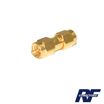 ADAPTADOR TIPO BARRIL, DE CONECTOR SMA MACHO A SMA MACHO, ORO/ ORO/ TEFLÓN.?-Adaptadores-RF INDUSTRIES,LTD-Bsai Seguridad & Controles