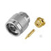 CONECTOR N MACHO, SOLDABLE DIRECTO EN CABLE SEMI-RÍGIDO DE 0.085, CABLES EL GRUPO SR1, NÍQUEL/ ORO/ TEFLÓN.?-Conectores-RF INDUSTRIES,LTD-Bsai Seguridad & Controles