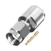 CONECTOR SMA MACHO DE ROSCA PARA RG-58/U, LMR-195, GRUPO C, NÍQUEL/ ORO/ TEFLÓN.?-Conectores-RF INDUSTRIES,LTD-Bsai Seguridad & Controles