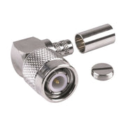 CONECTOR TNC MACHO EN ÁNGULO RECTO PARA CABLE RG-8/X, LMR-240, NÍQUEL/ ORO/ TEFLÓN.?-Conectores-RF INDUSTRIES,LTD-Bsai Seguridad & Controles