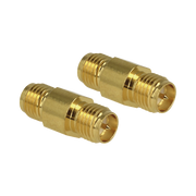 ADAPTADOR BARRIL DE SMA HEMBRA INVERSO A SMA HEMBRA INVERSO, ORO/ ORO/ TEFLÓN,-Adaptadores-EPCOM TITANIUM-Bsai Seguridad & Controles