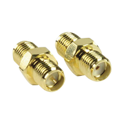 ADAPTADOR EN LÍNEA DE CONECTOR SMA HEMBRA INVERSO A SMA HEMBRA, ORO/ ORO/ TEFLÓN,-Adaptadores-EPCOM TITANIUM-Bsai Seguridad & Controles