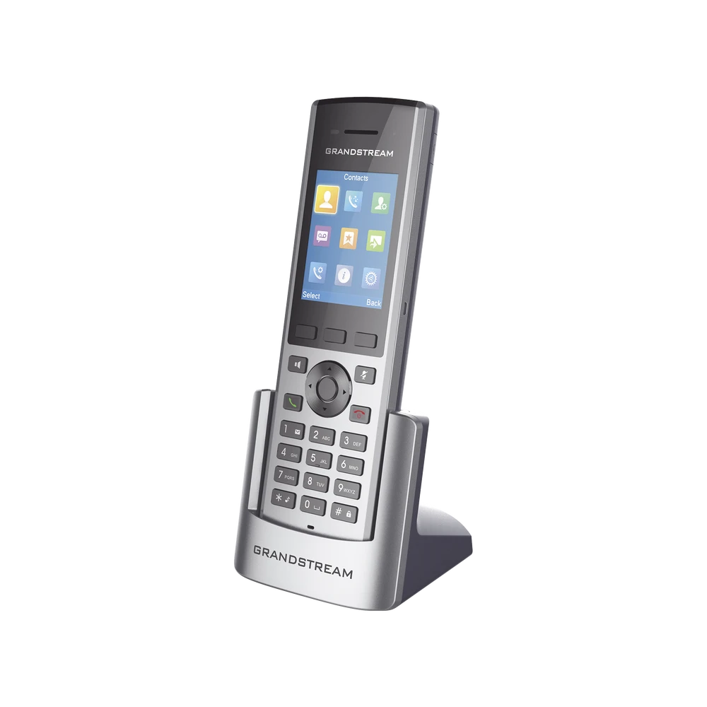 TELÉFONO HD CON TECNOLOGÍA DECT LARGO ALCANCE, CON PANTALLA A COLOR LCD-VoIP y Telefonía IP-GRANDSTREAM-Bsai Seguridad & Controles