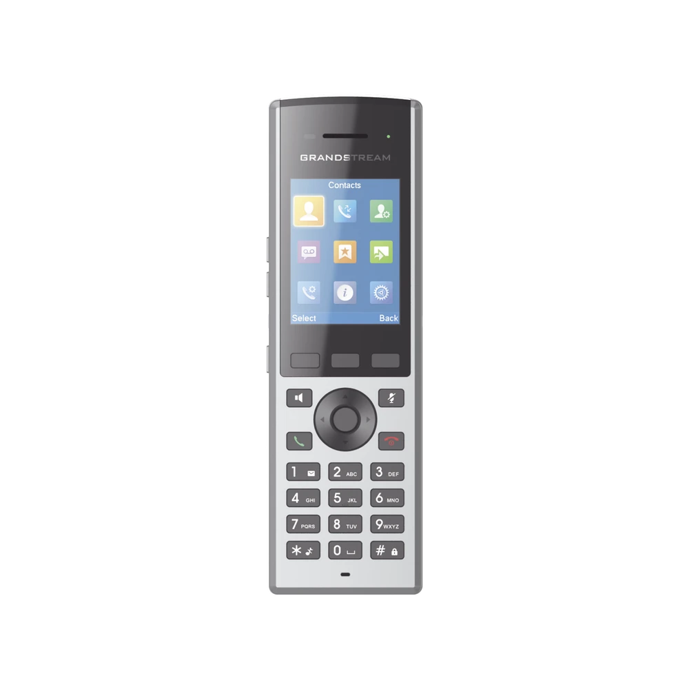 TELÉFONO HD CON TECNOLOGÍA DECT LARGO ALCANCE, CON PANTALLA A COLOR LCD-VoIP y Telefonía IP-GRANDSTREAM-Bsai Seguridad & Controles