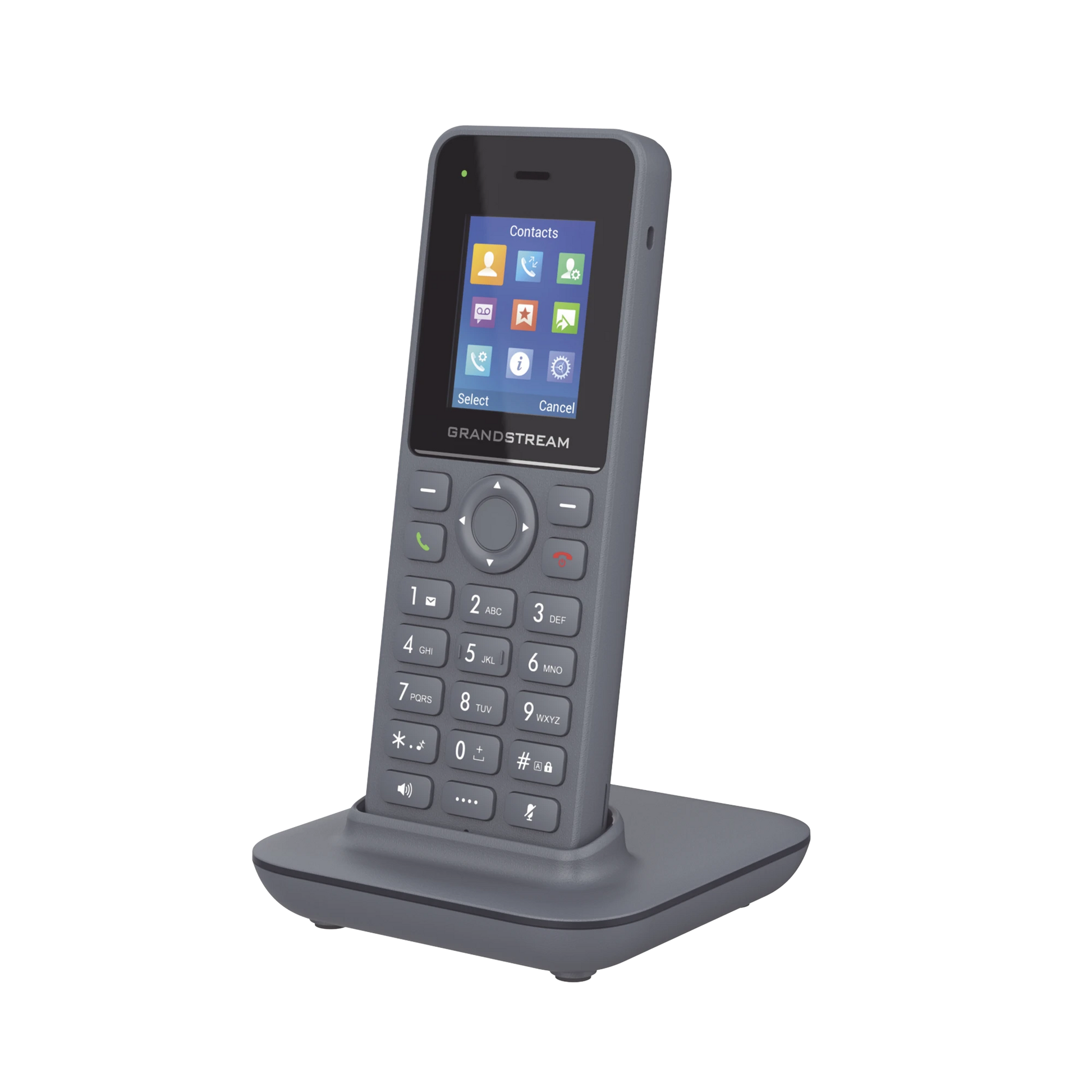 TELÉFONO INALÁMBRICO DECT HD, HASTA 20 CUENTAS SIP POR SISTEMA, CONFERENCIA DE AUDIO DE 3 VÍAS, AUDIO HD-VoIP - Telefonía IP - Videoconferencia-GRANDSTREAM-DP725-Bsai Seguridad & Controles