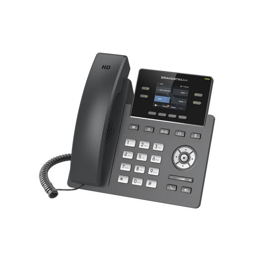 TELÉFONO IP DE 2 LÍNEAS DE GRADO OPERADOR-VoIP y Telefonía IP-GRANDSTREAM-GRP-2612P-Bsai Seguridad & Controles