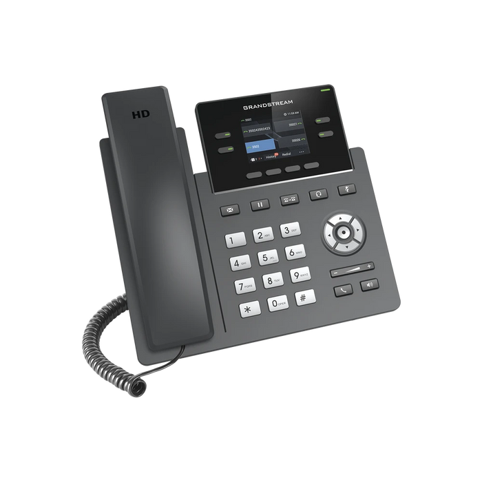 TELÉFONO IP DE 2 LÍNEAS PARA ALTA DEMANDA CON GRADO OPERADOR-VoIP y Telefonía IP-GRANDSTREAM-GRP-2612-Bsai Seguridad & Controles