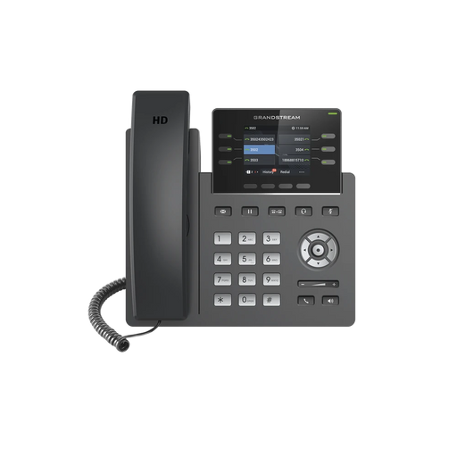 TELÉFONO IP DE 3 LÍNEAS DE GRADO OPERADOR-VoIP y Telefonía IP-GRANDSTREAM-GRP-2613-Bsai Seguridad & Controles