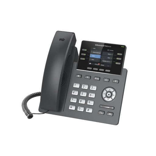 TELÉFONO IP DE 3 LÍNEAS DE GRADO OPERADOR-VoIP y Telefonía IP-GRANDSTREAM-GRP-2613-Bsai Seguridad & Controles