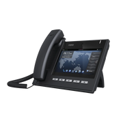 TELÉFONO IP EJECUTIVO PARA 6 LÍNEAS SIP CON VIDEO CONFERENCIA HD720, PANTALLA MULTI-TOUCH, VOZ HD Y CONFERENCIA DE 10 VÍAS CON SOPORTE PARA POE-VoIP y Telefonía IP-FANVIL-Bsai Seguridad & Controles