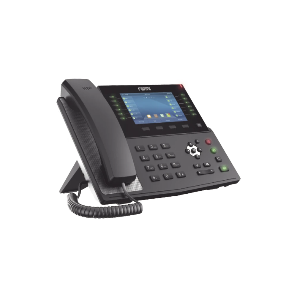 TELÉFONO IP EMPRESARIAL PARA 20 LINEAS SIP, PANTALLA A COLOR DE 5", BLUETOOTH INTEGRADO, POE Y HASTA 60 BOTONES DSS CON DOBLE PUERTO GIGABIT-VoIP y Telefonía IP-FANVIL-Bsai Seguridad & Controles