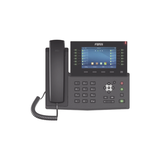 TELÉFONO IP EMPRESARIAL PARA 20 LINEAS SIP, PANTALLA A COLOR DE 5", BLUETOOTH INTEGRADO, POE Y HASTA 60 BOTONES DSS CON DOBLE PUERTO GIGABIT-VoIP y Telefonía IP-FANVIL-Bsai Seguridad & Controles