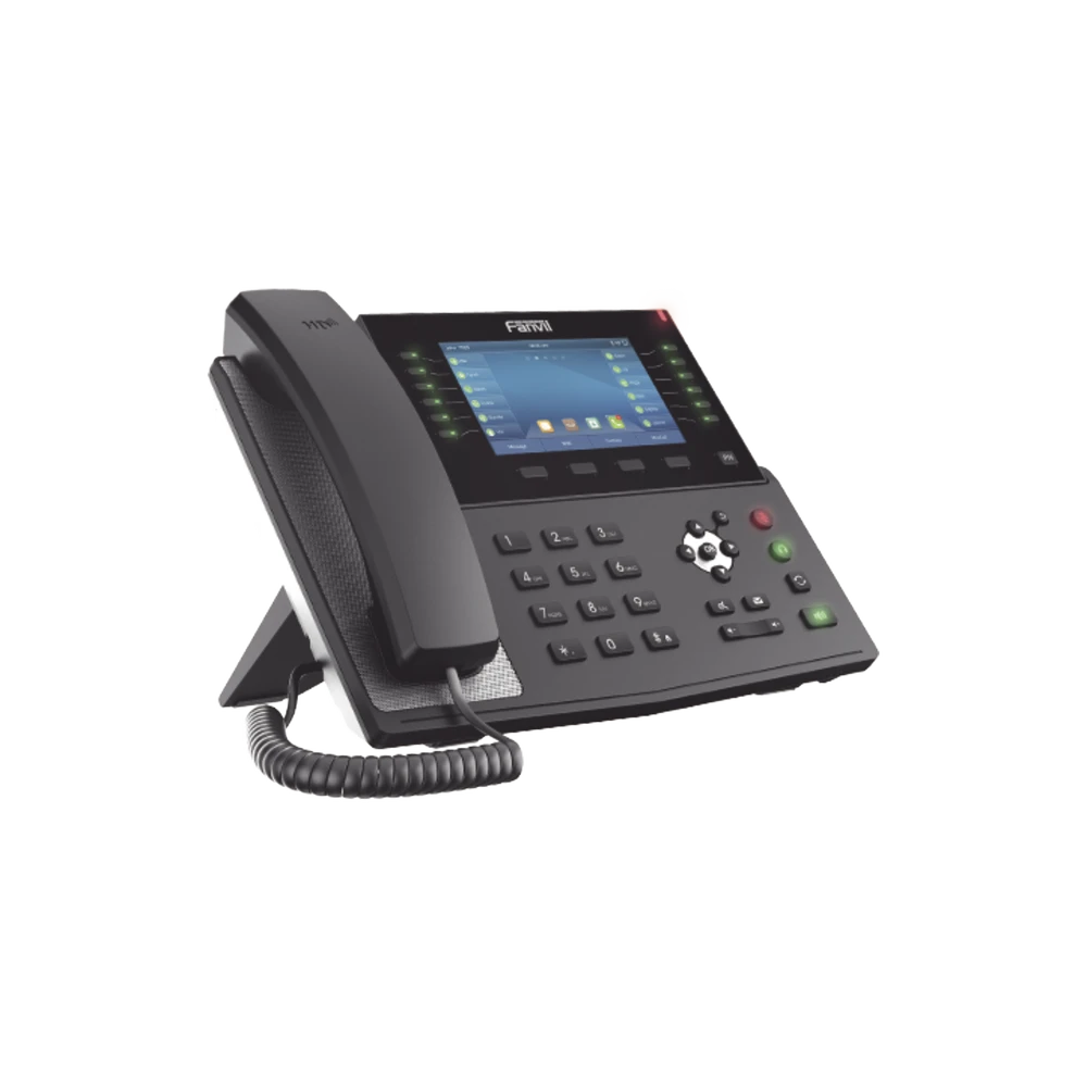 TELÉFONO IP EMPRESARIAL PARA 20 LINEAS SIP, PANTALLA A COLOR DE 5", BLUETOOTH INTEGRADO, POE Y HASTA 60 BOTONES DSS CON DOBLE PUERTO GIGABIT-VoIP y Telefonía IP-FANVIL-Bsai Seguridad & Controles