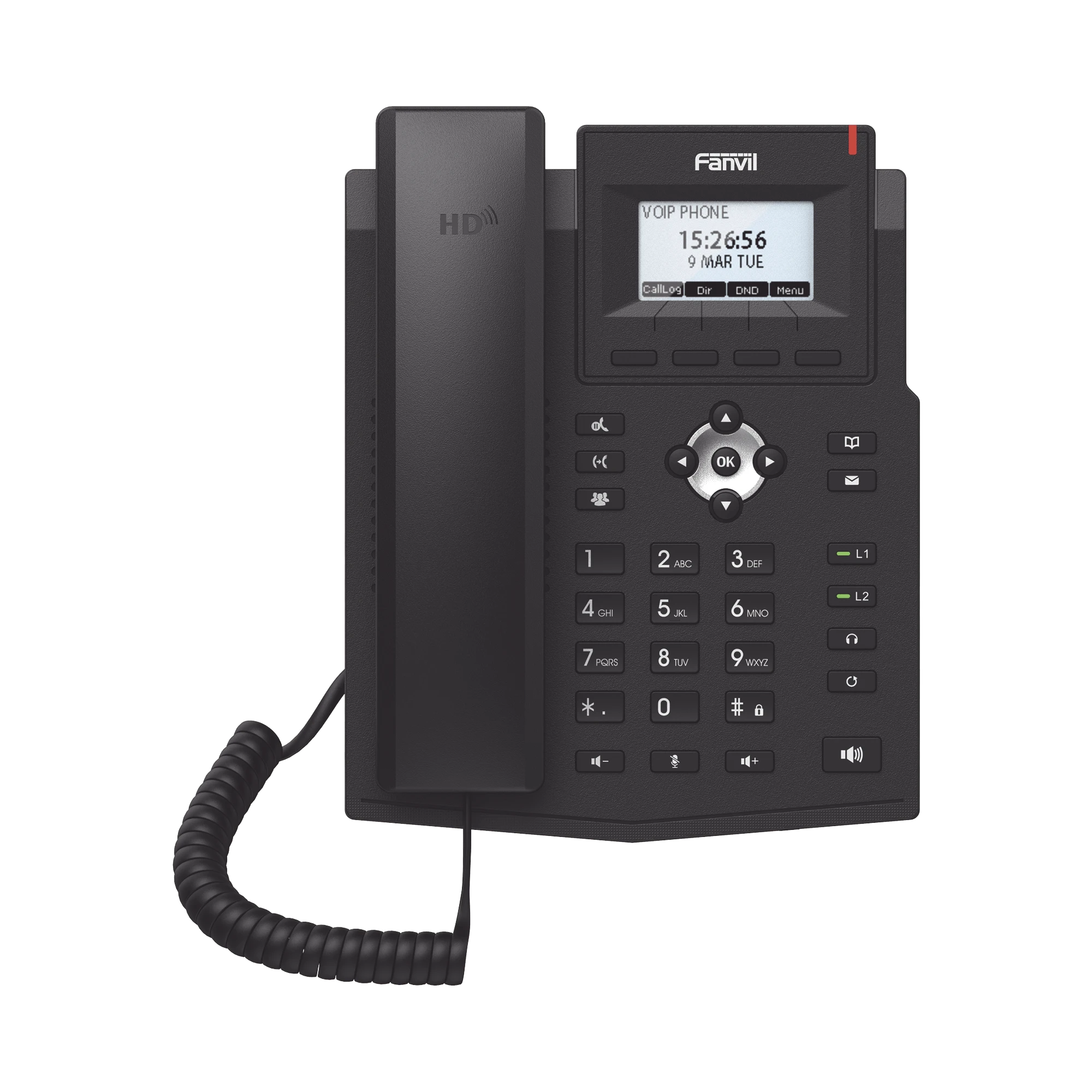 TELÉFONO IP GIGABIT EMPRESARIAL PARA 2 LÍNEAS SIP CON PANTALLA LCD, OPUS Y CONFERENCIA DE 6 PARTICIPANTES, POE.-VoIP y Telefonía IP-FANVIL-Bsai Seguridad & Controles