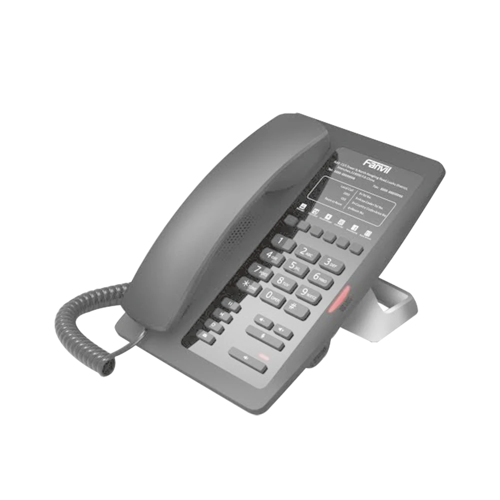 TELÉFONO IP PARA HOTELERÍA, PROFESIONAL CON 6 TECLAS PROGRAMABLES PARA SERVICIO RÁPIDO (HOTLINE), PLANTILLA PERSONALIZABLE CON POE-VoIP y Telefonía IP-FANVIL-Bsai Seguridad & Controles