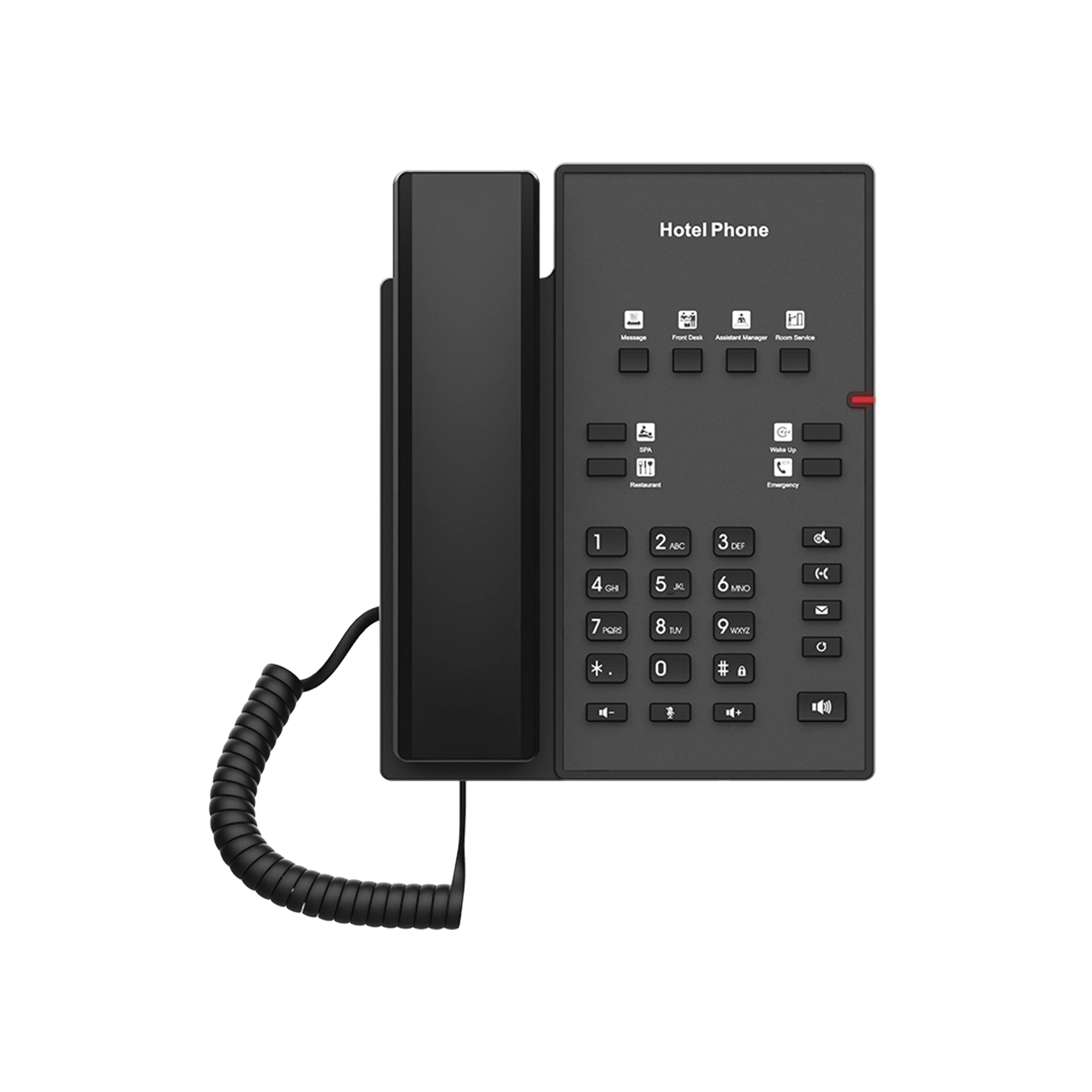TELÉFONO IP PARA HOTELERÍA, PROFESIONAL CON 8 TECLAS PROGRAMABLES PARA SERVICIO RÁPIDO, PLANTILLA PERSONALIZABLE CON POE-VoIP - Telefonía IP - Videoconferencia-FANVIL-Bsai Seguridad & Controles