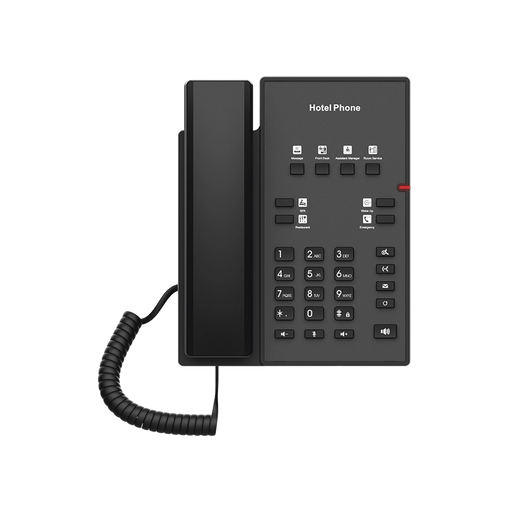 TELÉFONO IP PARA HOTELERÍA, PROFESIONAL CON 8 TECLAS PROGRAMABLES PARA SERVICIO RÁPIDO, PLANTILLA PERSONALIZABLE CON POE-VoIP - Telefonía IP - Videoconferencia-FANVIL-H1-Bsai Seguridad & Controles