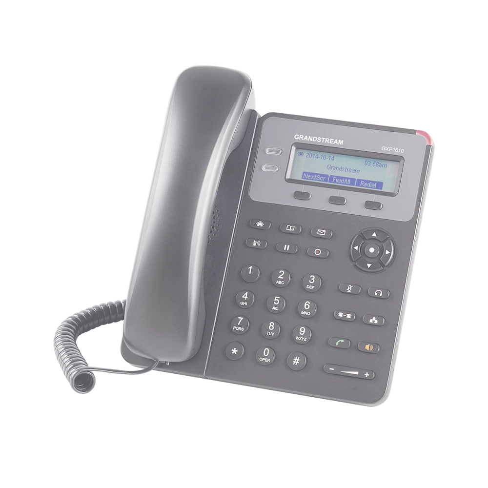 TELÉFONO IP SMB DE 2 LÍNEAS, 1 CUENTA SIP CON 3 TECLAS DE FUNCIÓN PROGRAMABLES Y CONFERENCIA DE 3 VÍAS. 5VCD-VoIP y Telefonía IP-GRANDSTREAM-Bsai Seguridad & Controles