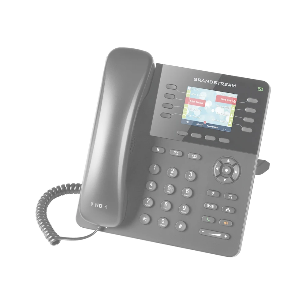 TELÉFONO IP SMB POE 8 LÍNEAS 4 TECLAS DE FUNCIÓN Y CONFERENCIA DE 4 VÍAS. POE-VoIP y Telefonía IP-GRANDSTREAM-Bsai Seguridad & Controles