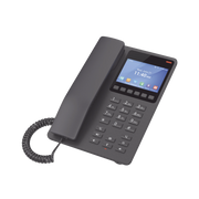 TELÉFONO IP WIFI HOTELERO CON PANTALLA LCD A COLOR, 2 LÍNEAS SIP CON 2 CUENTAS, CODEC OPUS, IPV4/IPV6, COLOR NEGRO, CON GESTIÓN EN LA NUBE GDMS-VoIP - Telefonía IP - Videoconferencia-GRANDSTREAM-GHP631W-Bsai Seguridad & Controles