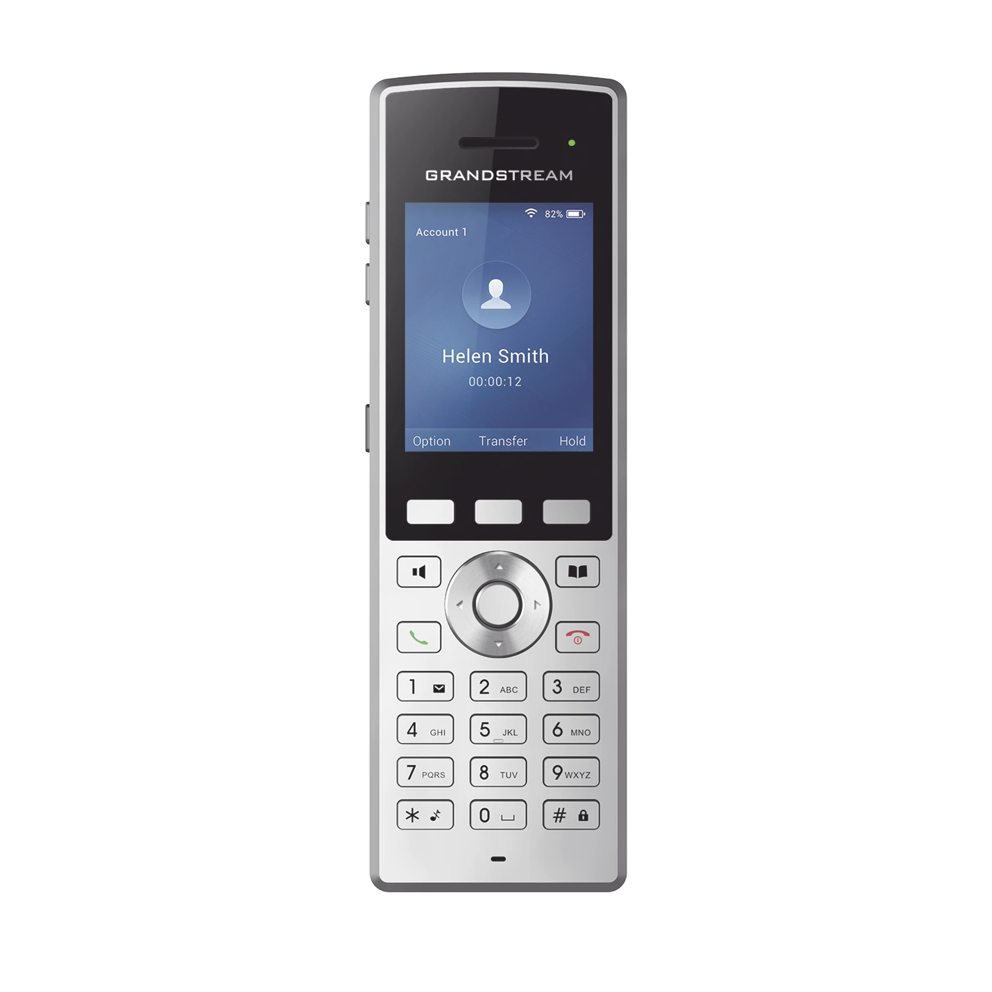 TELÉFONO WIFI PORTÁTIL EMPRESARIAL CON 2 LINEAS Y CUENTAS SIP, BLUETOOTH Y BOTÓN PUSH-TO-TALK-VoIP - Telefonía IP - Videoconferencia-GRANDSTREAM-Bsai Seguridad & Controles