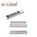 MGZ620 KIT CON 1X CHAPA MAGNETICA AX-M620T + 1X BRACKET TIPO GZ AX-M620-GZ PARA PUERTA DE VIDRIO/TEMPORIZADOR-Cerraduras-AXCEZE-Bsai Seguridad & Controles