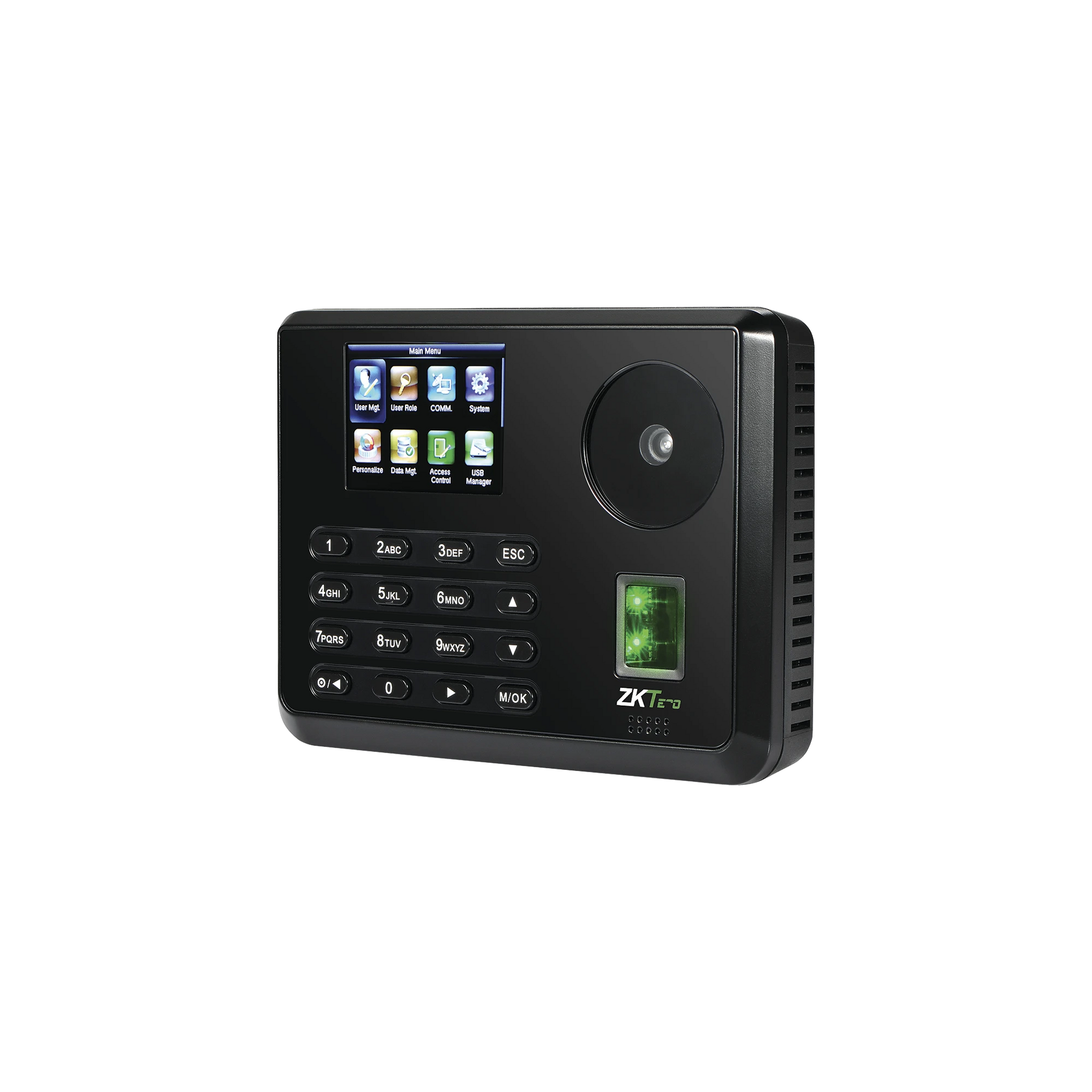 TERMINAL BIOMÉTRICA DE PALMA Y HUELLA DIGITAL PARA GESTIÓN DE ASISTENCIA Y CONTROL DE ACCESO-Biometricos-ZKTECO-Bsai Seguridad & Controles