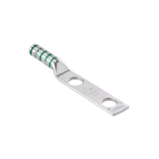 TERMINAL DE COMPRESIÓN PAN-LUG™ DE BARRIL LARGO, DE DOS ORIFICIOS DE 1/2", PARA CABLE 6 AWG, ESPACIOS ENTRE ORIFICIOS DE 1.75".-Calidad de la Energía-PANDUIT-Bsai Seguridad & Controles