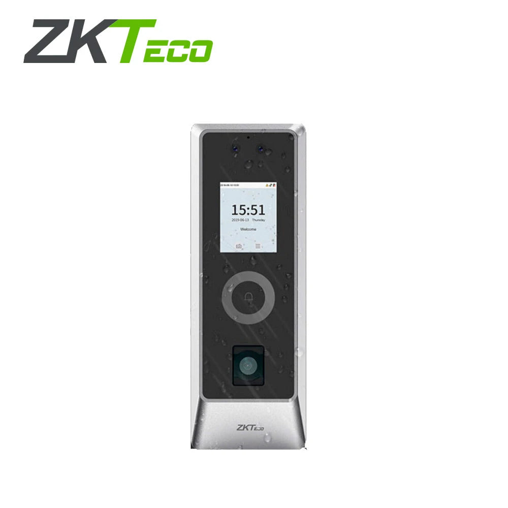 TERMINAL DE CONTROL DE ACCESO ZKTECO PROMA-QR CONSTRUIDO CON CARCAZA QUE RESISTE EXTERIOR VERIFICACION POR ROSTRO QR COMPATIBLE CON SOFTWARE ZKBIOSECUIRTY Y ZKBIOACCESS IVS-Control de Asistencia-ZKTECO-Bsai Seguridad & Controles