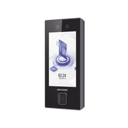 TERMINAL FACIAL MIN MOE CON LECTOR DE QRS FISICO ULTRA RÁPIDO Y TARJETAS MIFARE / 3000 ROSTROS / PANTALLA 4.5" / ADMINISTRABLE EN LA NUBE CON HIKCONNECT TEAMS / EXTERIOR IP65 / POE / WIFI-Biométricos-HIKVISION-DS-K1T344MBWX-QRE1-Bsai Seguridad & Controles