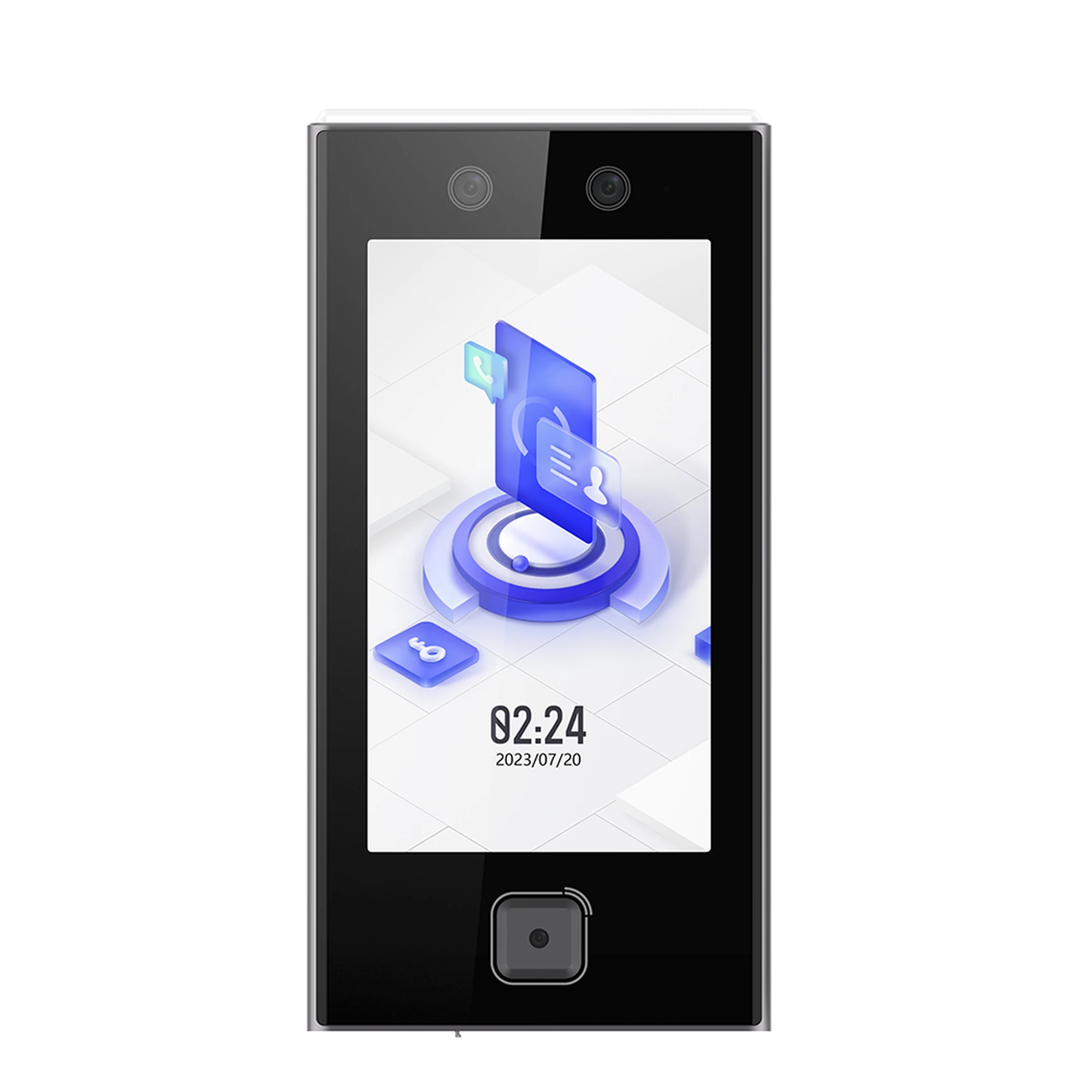 TERMINAL FACIAL MIN MOE WIFI / LECTOR DE CÓDIGOS QR DE ALTA VELOCIDAD / EXTERIOR IP65 / 6,000 ROSTROS / ADMINISTRABLE EN LA NUBE CON HIK-CONNECT 6-Biométricos-HIKVISION-Bsai Seguridad & Controles