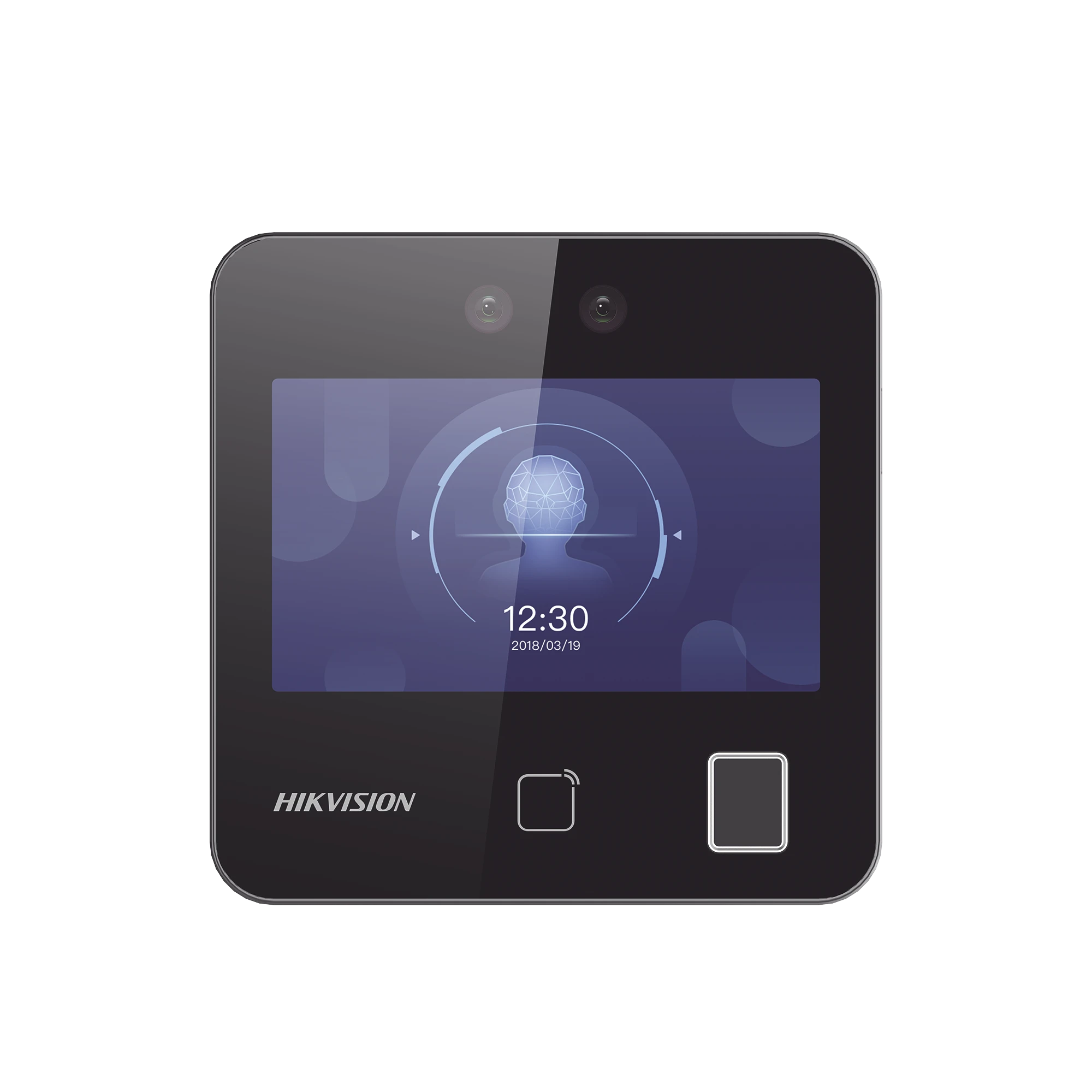 TERMINAL MIN MOE WIFI / TOUCH DE RECONOCIMIENTO FACIAL Y HUELLA CON BATERÍA DE RESPALDO INCLUIDA / ASISTENCIA Y CONTROL DE ACCESO / 1500 ROSTROS, 3,000 HUELLAS Y 3,000 TARJETAS / LEE CÓDIGOS QR / VIDEOPORTERO / DETECCIÓN DE CUBREBOCA-Biométricos-HIKVISION-DS-K1T343EFWX-B-Bsai Seguridad & Controles