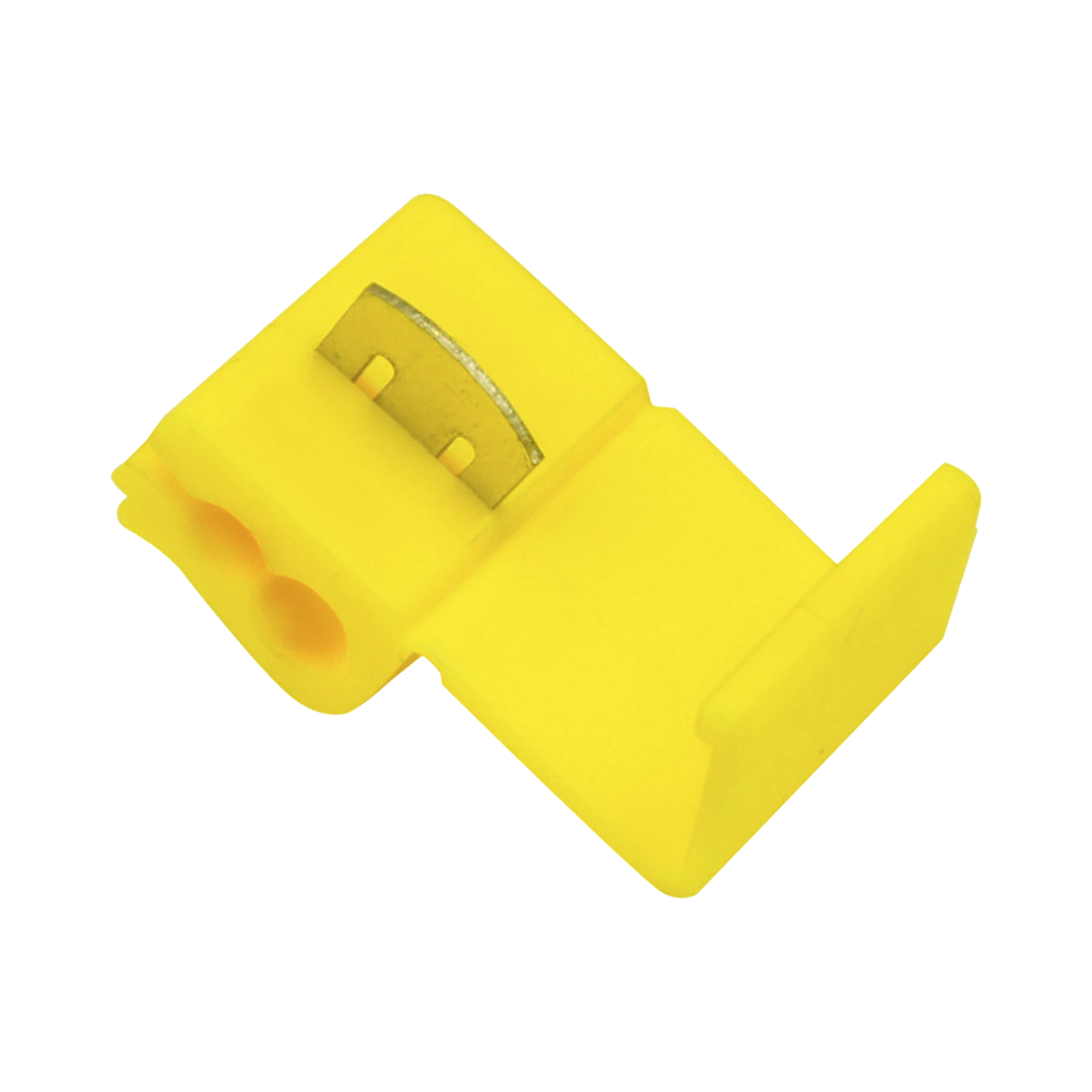 TERMINAL TIPO ALMEJA / 12 - 10 AWG / AMARILLO / PAQUETE DE 25 PIEZAS.-Ferreteria-EPCOM POWERLINE-Bsai Seguridad & Controles