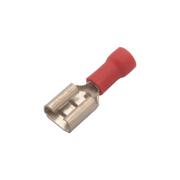 TERMINAL TIPO HEMBRA AISLADA 0.250 / 22 - 16 AWG / ROJO / PAQUETE DE 25 PIEZAS.-Ferreteria-EPCOM POWERLINE-Bsai Seguridad & Controles