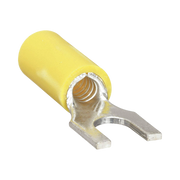 TERMINAL TIPO HORQUILLA ( ESPADA ) AISLADA / 12 - 10 AWG / AMARILLO / PAQUETE DE 25 PIEZAS.-Ferreteria-EPCOM POWERLINE-Bsai Seguridad & Controles