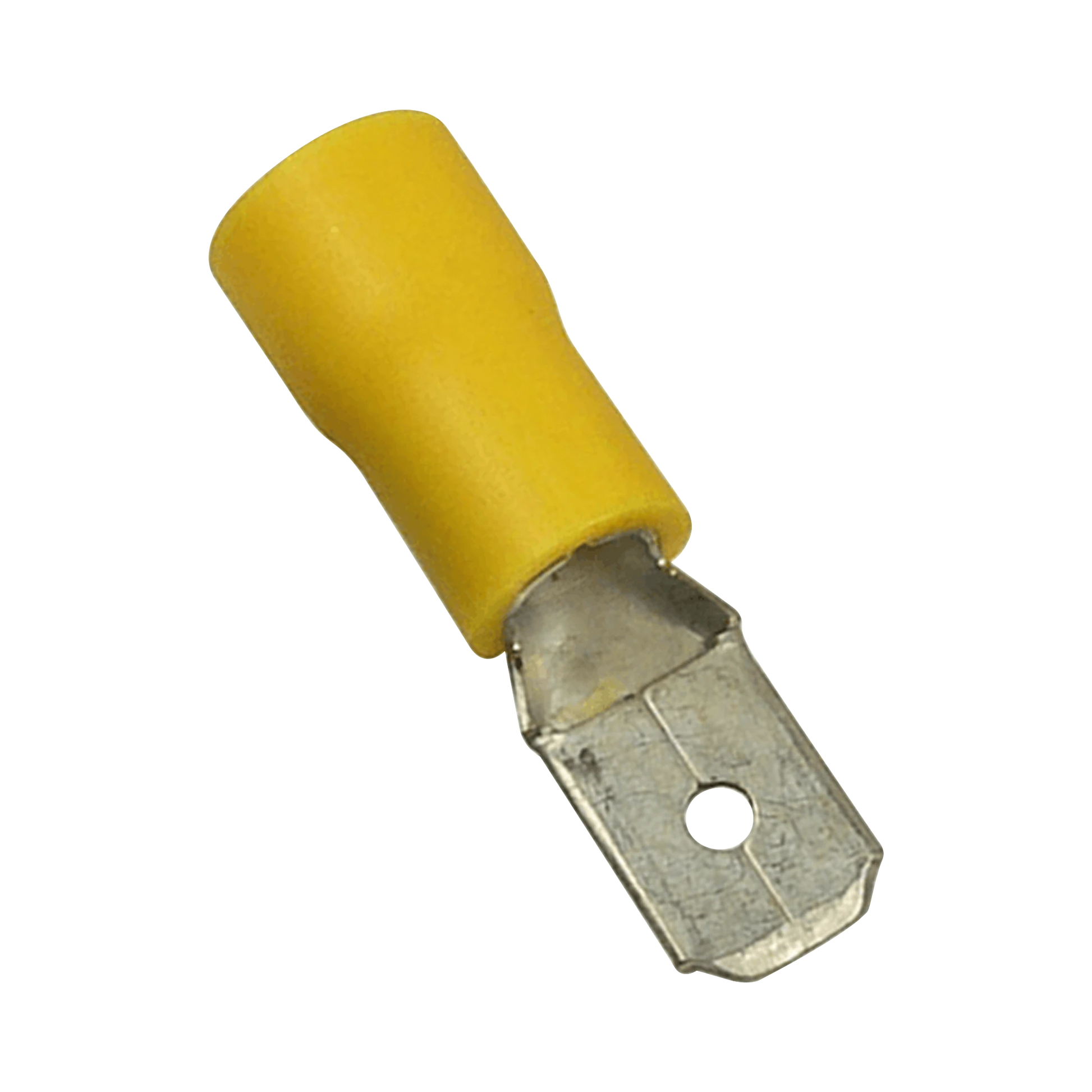 TERMINAL TIPO MACHO AISLADA / 12 - 10 AWG / AMARILLO / PAQUETE DE 25 PIEZAS.-Ferreteria-EPCOM POWERLINE-Bsai Seguridad & Controles