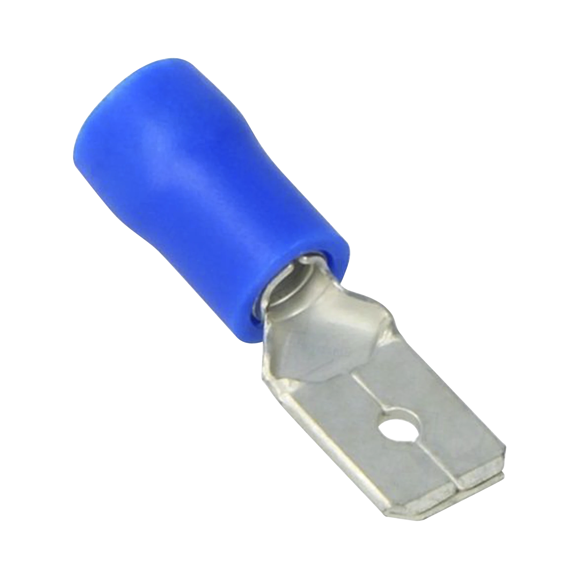 TERMINAL TIPO MACHO AISLADA / 16 - 14 AWG / AZÚL / PAQUETE DE 25 PIEZAS.-Ferreteria-EPCOM POWERLINE-Bsai Seguridad & Controles