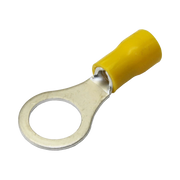 TERMINAL TIPO OJO / 1 / 4" / 12 - 10 AWG / AMARILLO / PAQUETE DE 25 PIEZAS.-Ferreteria-EPCOM POWERLINE-Bsai Seguridad & Controles