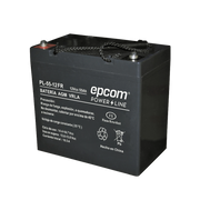 BATERÍA DE RESPALDO / UL / 12V @ 55 AH / TECNOLOGÍA AGM-VRLA / RETARDANTE A LA FLAMA / USO EN: ALARMAS DE INTRUSIÓN / INCENDIO / CONTROL DE ACCESO / CCTV / APLICACIONES MULTIPROPÓSITO / TERMINALES TIPO F1-Baterías-EPCOM POWERLINE-Bsai Seguridad & Controles