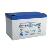 BATERÍA DE RESPALDO UL DE 12V 12AH / IDEAL PARA SISTEMAS DE DETECCIÓN DE INCENDIO / CONTROL DE ACCESO / INTRUSIÓN / VIDEOVIGILANCIA / TERMINALES TIPO F2-Baterías-POWER SONIC-Bsai Seguridad & Controles