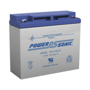 BATERÍA DE RESPALDO UL DE 12V 18AH / IDEAL PARA SISTEMAS DE DETECCIÓN DE INCENDIO / CONTROL DE ACCESO / INTRUSIÓN / VIDEOVIGILANCIA / TERMINALES TIPO F2-Baterías-POWER SONIC-Bsai Seguridad & Controles