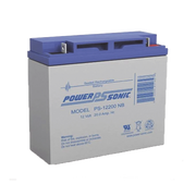 BATERÍA DE RESPALDO UL DE 12V 20AH / IDEAL PARA SISTEMAS DE DETECCIÓN DE INCENDIO / CONTROL DE ACCESO / INTRUSIÓN / VIDEOVIGILANCIA / TERMINALES TIPO NB-Energía-POWER SONIC-Bsai Seguridad & Controles